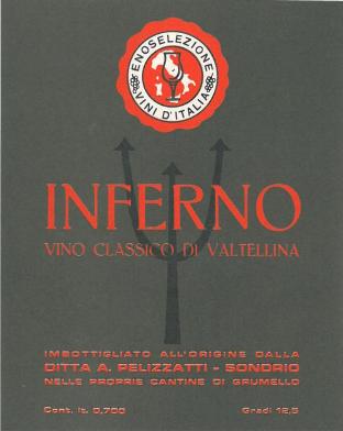 Inferno Vino classico di Valtellina